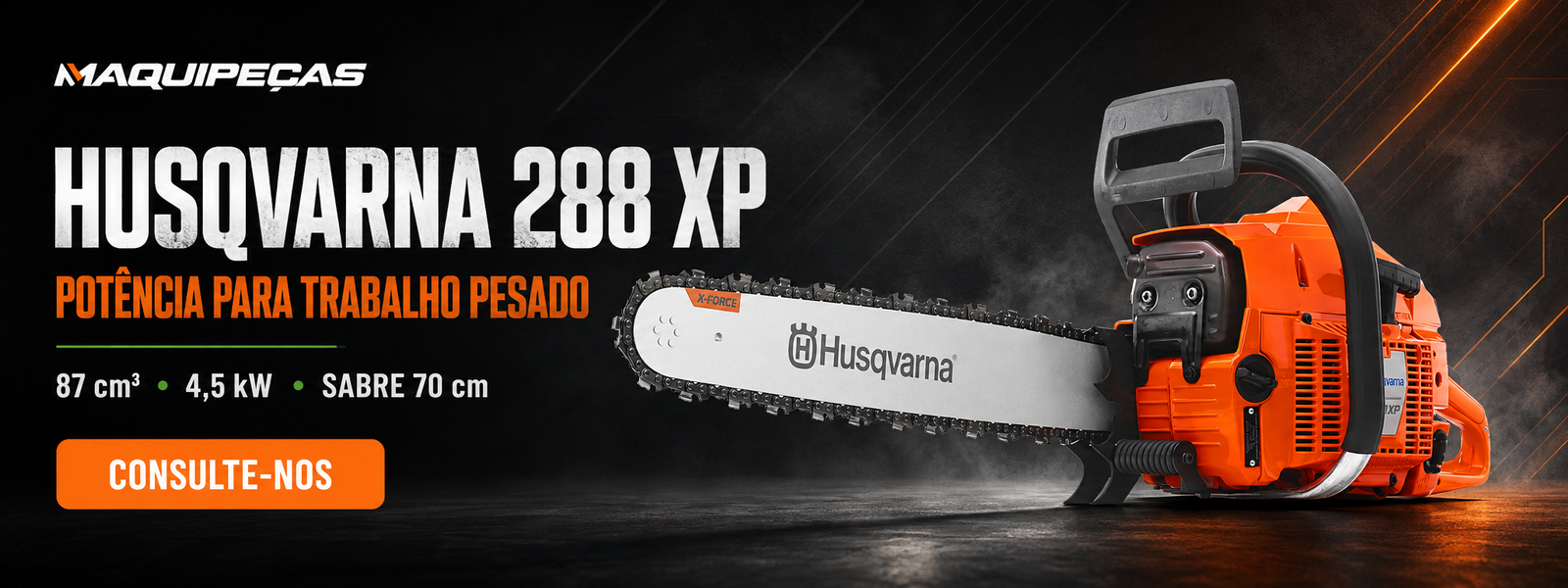 Banner da motosserra Husqvarna 288 XP