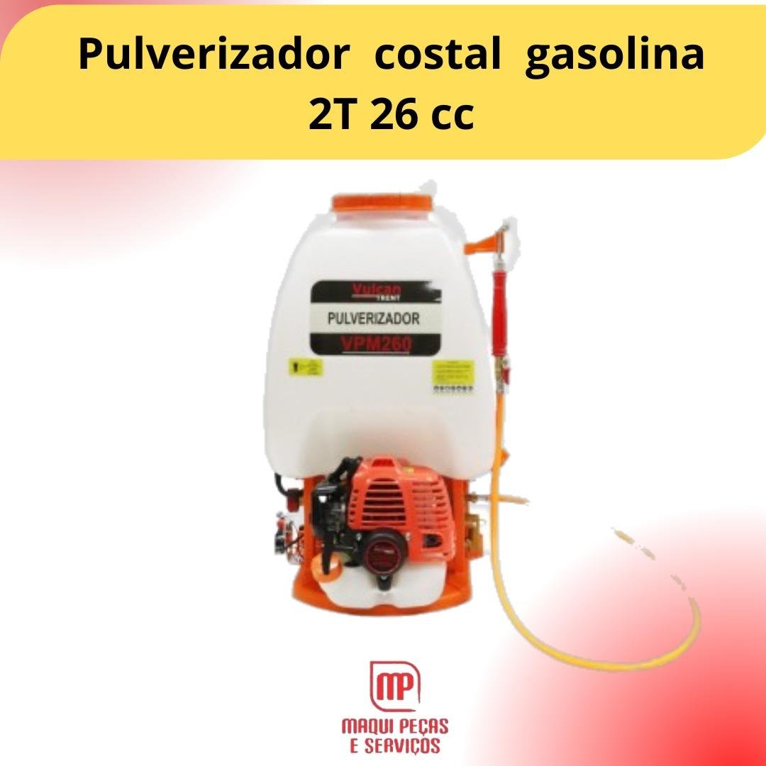 Pulverizador costal a gasolina 2T 26 cc
